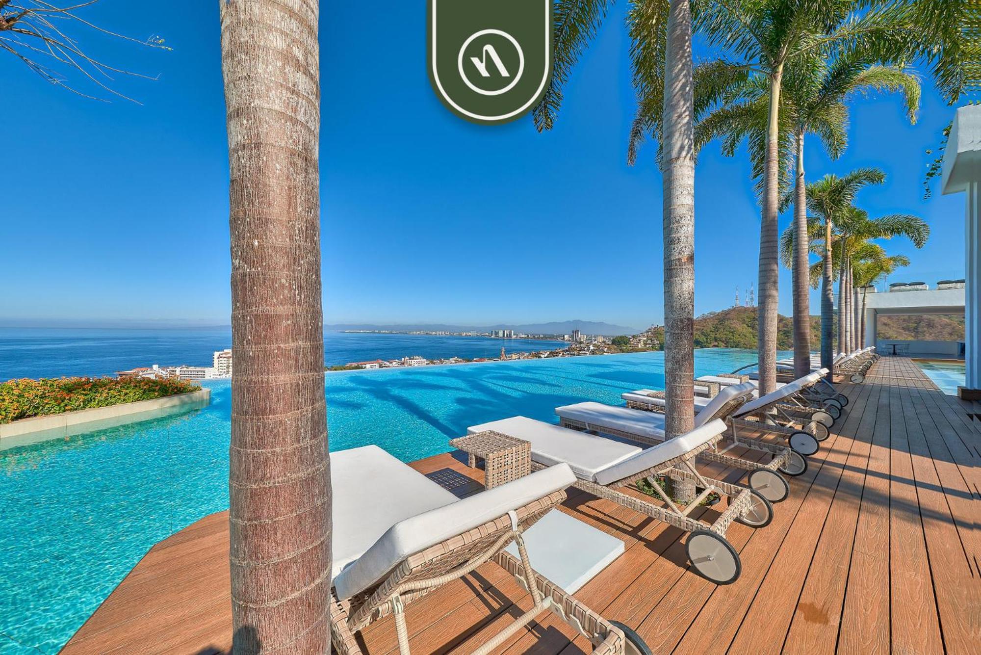 Luxury 1Br Condo With Rooftop Infinity Pool Puerto Vallarta Exterior foto